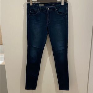 AG Adriano Goldschmied Midnight Blue the legging ankle Skinny Jeans